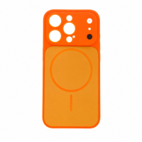 Чохол для смартфона Silicone Creative Variation Case MAG COVER Apple iPhone 15 Pro 4,Orange (MagCOViP15P-4)
