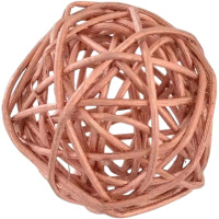 Игрушка на елку YES Ротанг 973330 5 см медная