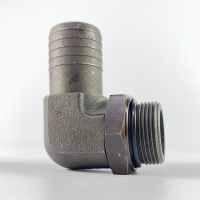 Ялинка кут 90° на шланг НТ 1¼” д Ø 38 мм WABDEX