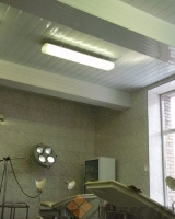 Потолок Alubest реечный алюминиевый Омега 100мм, 4м, белый