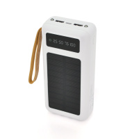 Powerbank ACL PW-61 30000mAh, SOLAR, Type-C/Lighting/Micro/USB, WHITE, Box