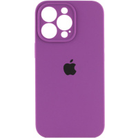 Чохол на Apple iPhone 14 Pro (6.1«») - Silicone Case Full Camera Protective (AA) Фіолетовий / Grape - купити в SmartEra.ua