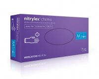 Перчатки нитриловые Nitrylex Chemo 100шт. M