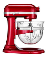 Профессиональный планетарный миксер, стекляная чаша 6.0 л,KitchenAid Artisan IKSM6521XECA , карамель