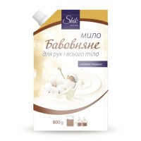 Жидкое мыло SHIK Хлопковое с ланолином и глицерином 900 мл (дой-пак)