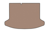 Резиновый коврик в багажник (2023-, Электро, Бежевый) для Kia Niro 2022– гг