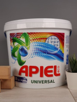 Порошок для прання у відрі APIEL ECO Universal 10 кг. 165 праннів.