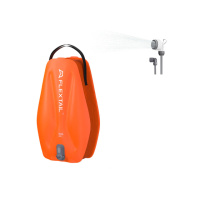 Душ портативный с емкостью и насосом Flextail Tiny Shower Bag, 20 л, оранжевый