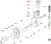Гайка префільтра Speck BADU PICCO ІІ/MAGIC (292.1616.020)