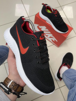 Кроссовки Nike Air Max (сетка) black/red