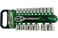 Набор инструмента Intertool - 19 ед. x 1/2« SemiPro 1 шт.