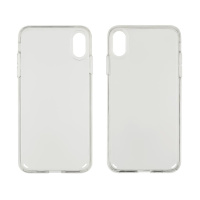 Чехол clear protective with frame для Apple iPhone XS Max прозрачный Люкс