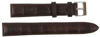 Шкіряний ремінець для годинника Mykhail Ikhtyar Ш18 мм коричневий