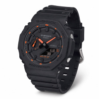 Чоловічий годинник Casio G-SHOCK GA-2100-1A4 з водонепроникністю 20 ATM та мінеральним склом