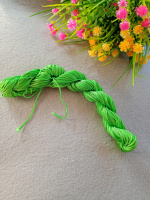 (18 м) Шнур нейлоновый (капроновый) Шамбала/ 1 мм / Цвет зелёный