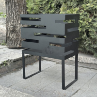 Костровая чаша Mzavod Гала 52.4х30.4х70см 2мм