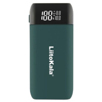 Зарядное устройство-павербанк LiitoKala Lii-MP2 на 2 канала для аккумуляторов, зеленый