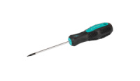 Викрутка магнітна MASTERTOOL TORX T6х75 мм ручка з TPR покриттям 49-0067