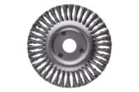 Щетка дисковая Intertool 200 мм плетеная (BT-7200)