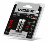 Акумулятор Videx HR03/AAA 600mAh (блістер)