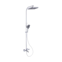 Душова система універсальна Qtap Sloup термостатична на три споживача (з виливом) QTSLO51103OC48217 Chrome