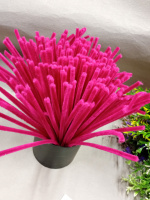 Синельная проволока/ 30 см / 5 мм/ 1шт/ малиновый