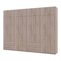 Шкаф для одежды Doros Лукас Дуб сонома 4+4 ДСП 320х50х240 DRS-011710 (42005127)