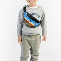 Сумка-бананка  PUBG (PlayerUnknown's Battlegrounds) з принтом, 32х15см, дитяча, молодіжна (00059)