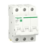 Автоматический выключатель переменного тока Schneider RESI9 16А, 3P, кривая С, 6кА