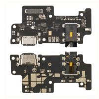 Разъём зарядки для ZTE Blade V2020 Smart на плате с микрофоном и компонентами