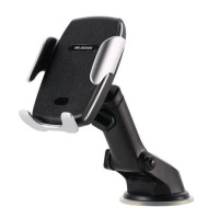 Автодержатель с беспроводной зарядкой Wireless Car Charger Holder WK WP-U44-black