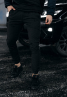 Спортивные штаны трикотаж темно- серые Nike (Найк)