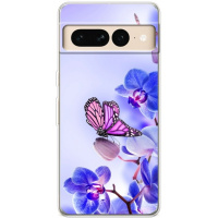 Чохол BoxFace для Google Pixel 7 Pro Orchids and Butterflies (Код товару:38045)