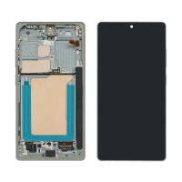 Дисплей для Samsung S938 Galaxy S25 Ultra (5G) (2025) с чёрным тачскрином и золотистой корпусной рамкой GH82-36387A Original