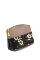 Натуральна шкіра. Бежева - жіноча косметичка з натуральної шкіри на блискавці, від українського виробника