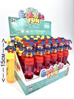 Мильні бульбашки Клоун 18 см 24 шт