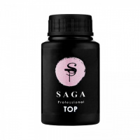 Топ для гель-лака без липкого слоя Saga Professional Top №ONE, 30 мл