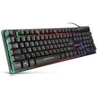 Клавіатура Real-EL Gaming 8700 USB Black (EL123100015)