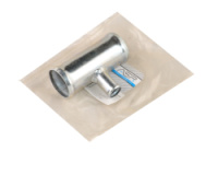 Переходник отопителя тройник (40x18х40 мм) трубка металлическая*