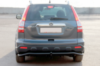 Задняя дуга AK008 Черная (нерж. сталь) для Honda CRV 2007-2011 гг