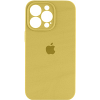 Чохол Silicone Case Full Camera Protective (AA) Apple iPhone 13 Pro Max (6.7«») Жовтий / Mellow Yellow - купити в SmartEra.ua