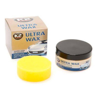 Полироль кузова с воском К-2 ULTRA WAX 250 мл + губка