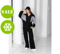 Спортивний флісовий костюм «Connect» | Норма і батал | Розпродаж моделі|