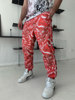 Спортивні штани чоловічі плащівка на підкладці