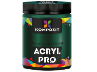 Краска художественная Acryl PRO ART Kompozit 430 мл, 321 зеленый ФЦ