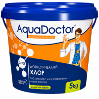 AquaDoctor C90T-5 повільний хлор для басейну 200 г × 25 таблеток (5 кг)