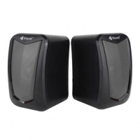 Колонки компьютерные Kisonli KS-06 Чёрные с серым