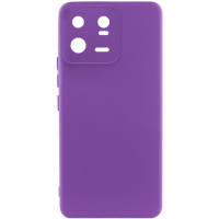 Чохол Silicone Cover Lakshmi Full Camera (A) для Xiaomi 13, Фіолетовий / Purple - купити в SmartEra.ua