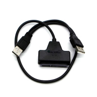 Переходник адаптер SATA на USB 2.0 для HDD/SSD 2.5«