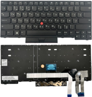 Клавіатура Lenovo ThinkPad E330 E335 E430 E430C E430S E445 T430U L330 S430 чорна Fingerpoint Original PRC